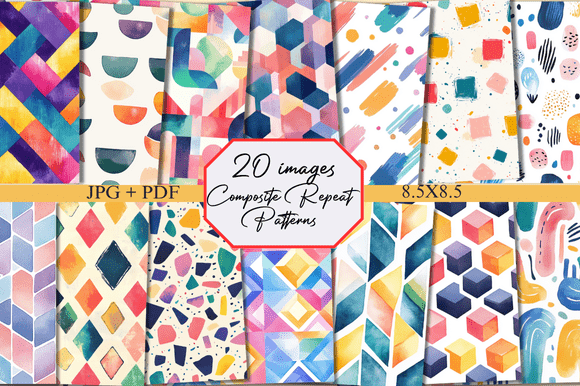 Composite Repeat Patterns: Elevating Your Digital Craft Projects