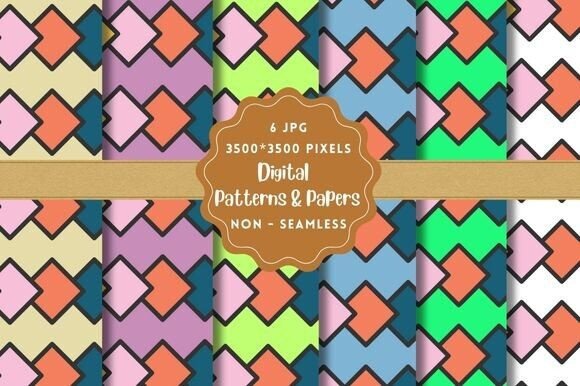 Diamond Shape Digital Paper Patterns: A Practical Resource for Designers and Creators