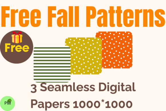 Free Fall Seamless Patterns