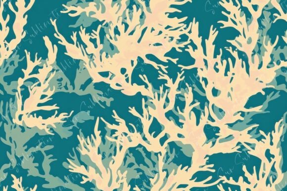 Intricate Coral Patterns Seamless