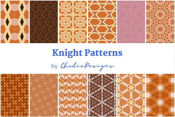 Knight Surface Patterns: Elevating Your Design Projects with Medieval Elegance