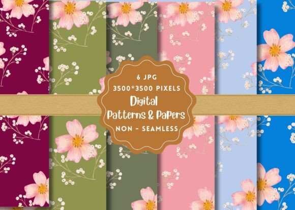 Pink Floral Digital Paper Patterns: A Strategic Asset for Designers and Brand Builders
